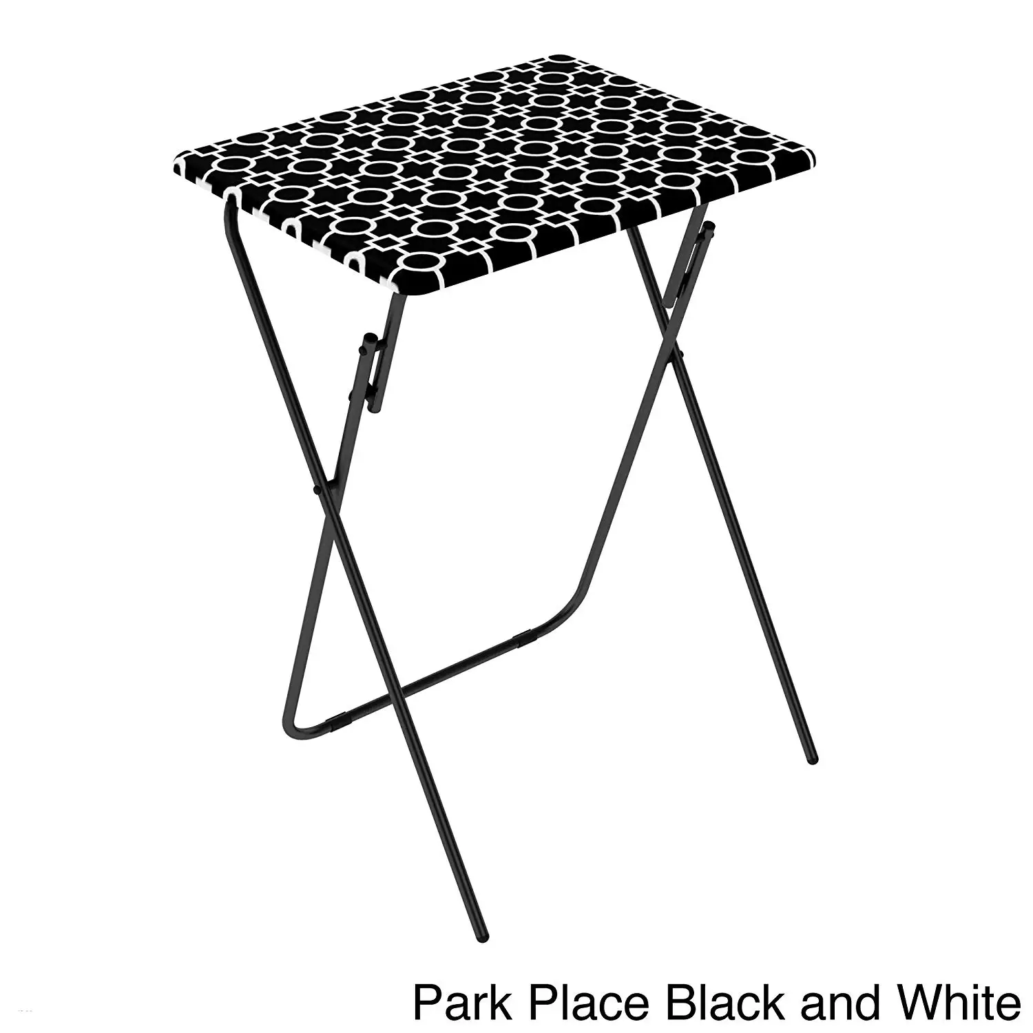 Folding Tv Tray Table Find Deals On Get Quotations Urb E Atlantic Folding Tv Tray Pack Of 2 Black