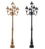 Street Decoration Post Light Pole 5 Lantern Style Street Light Post With 5 Edison bulbs