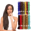 Wholesale Crochet Braid Hair Ombre Two Tone Synthetic Jumbo Braiding Hair