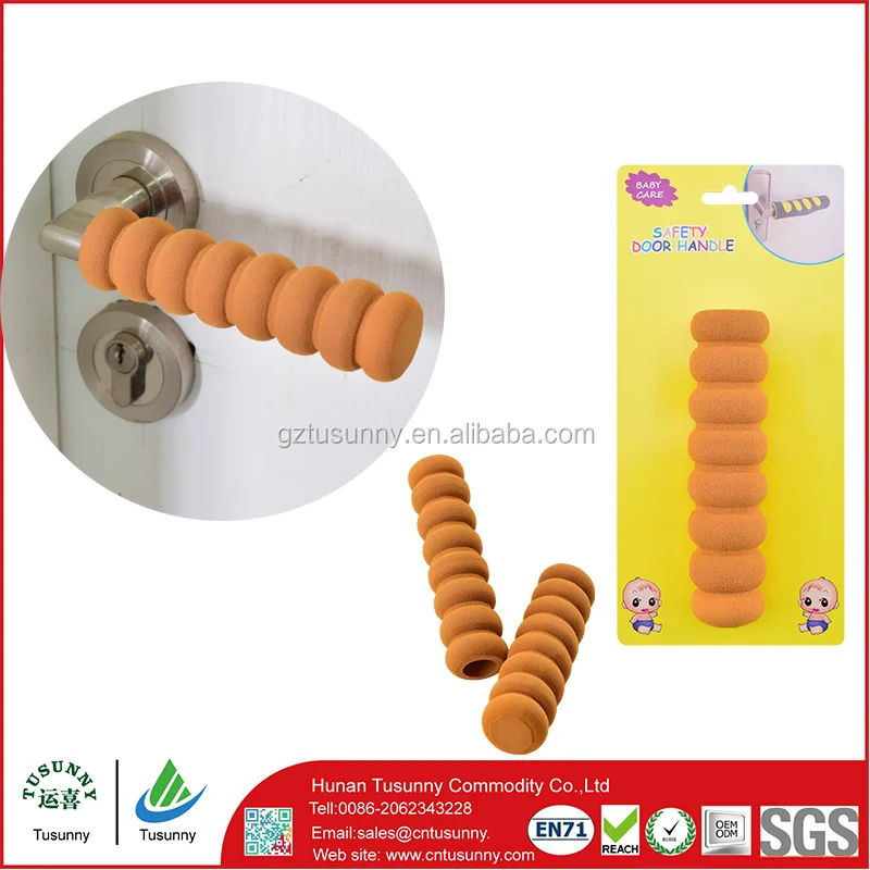 Soft Rubber Door Handle Covers For Door Hold Open Hardware / Glass Door