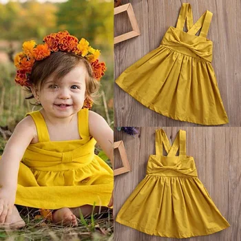 yellow frocks for babies