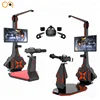 9D VR Gatling shooting game machine 360 degree Virtual Reality gun simulator with HTC VIVE headset