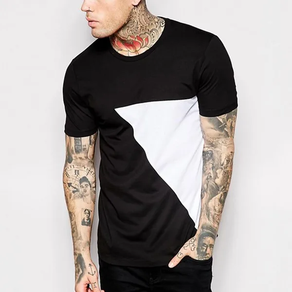 T Shirt Manufacturer China Wholesale 100 Cotton Crew Neck Half Black Half White Tshirt Men Buy Half Black Half White Tshirt Cotton Tshirt Tshirt Men Product On Alibaba Com