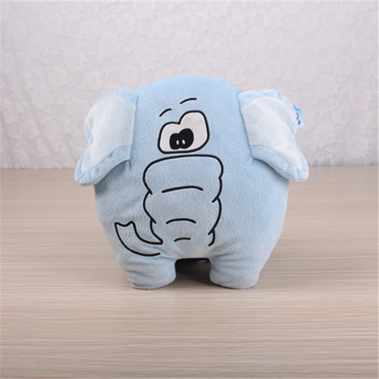 soft baby elephant pillow