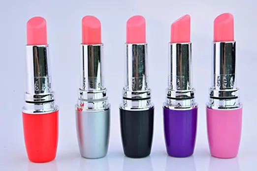 Waterproof Lipstick Bullet Vibrator Travel Mini Massager Sex Lipstick