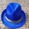 Promotional plastic PP men hat custom colors for the PP top hat
