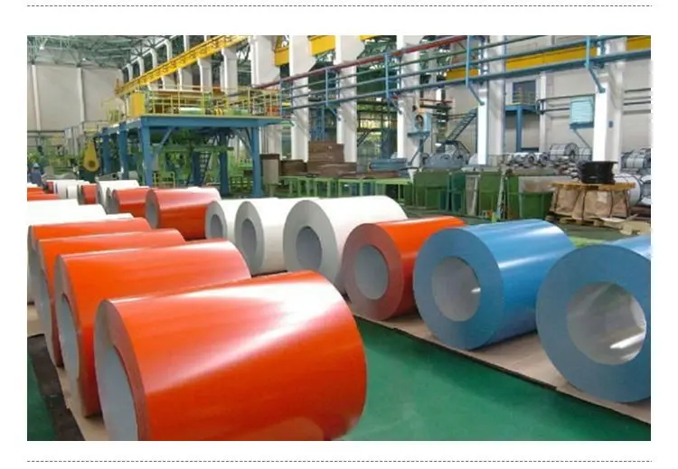 Color coated steel coil in china astm a792 high quality ppgi building metal