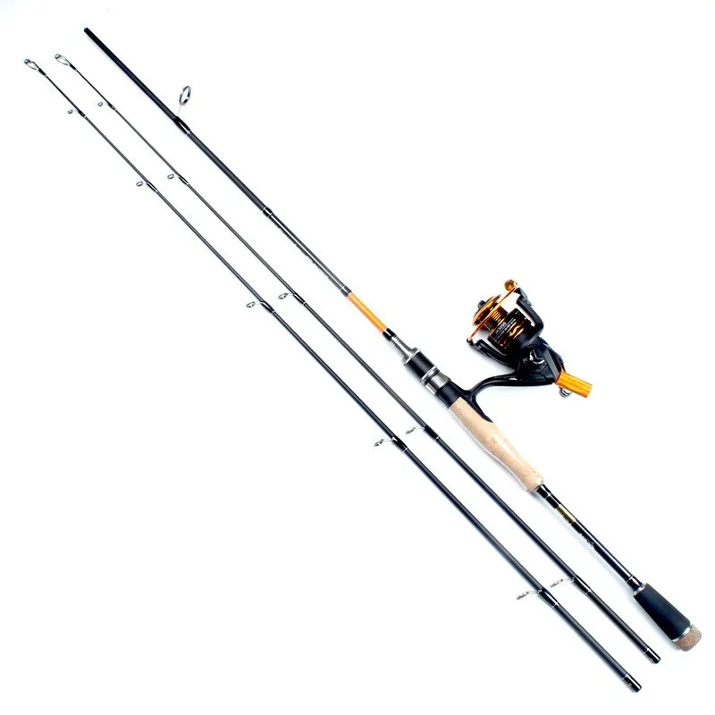 M/mh 2 Tips Spinning Fishing Rod 1.8m 2.1m 2.4m Casting Light Jigging