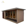 Restroom Large Space Water Saver System Flush Portable Toilet