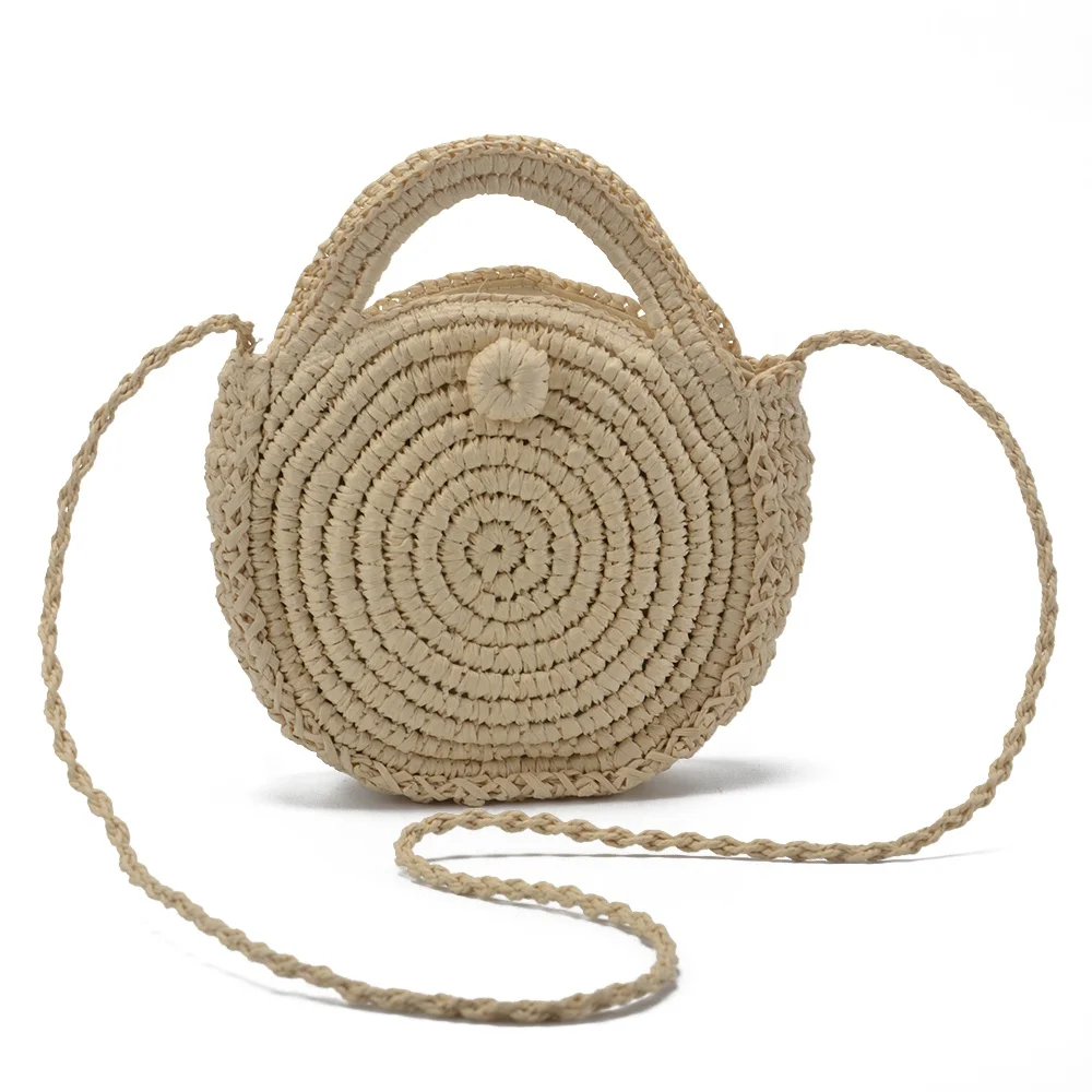 Women Tote Handmade Crossbody Crochet Round Straw Beach Bag Buy Women