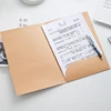 Professional custom made company wholesale kraft paper executive file folder