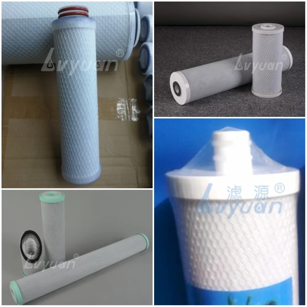 New carbon block filter cartridge replace for desalination