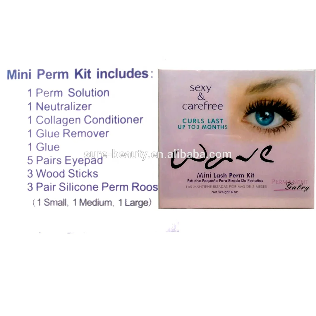 Mini Eyelash Perming Kit For Lashes Lifting Professional Cilia Lift Perm Set With Rods Glue
