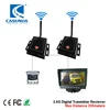 2.4GHz rc bluetooth transmitter and receiver for wireless truck camera kit system, for trailer, and heavy duty vehicle