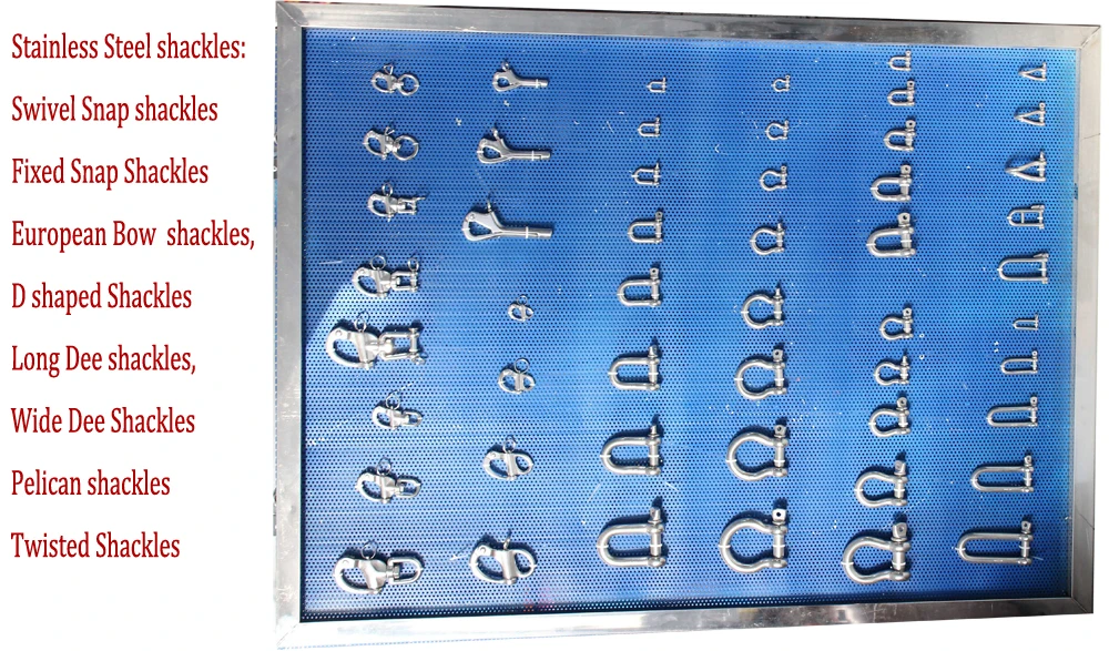 Hot Sale Rigging Hardware Stainless Steel Shackle for Chain
