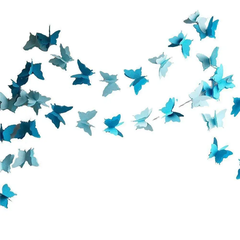 Гирлянда из бабочек своими руками