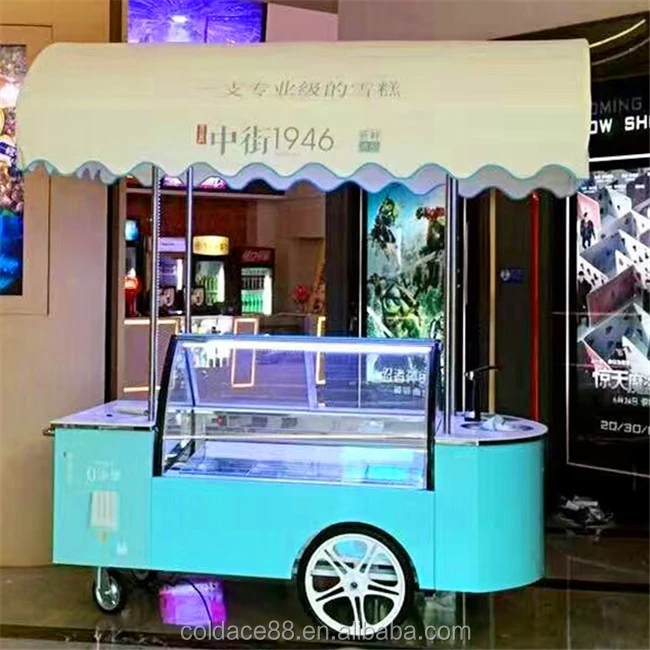 Electric Popsicle Ice Cream Van Freezer With Customized Exteriors Buy Electric Ice Cream Van