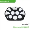 Electric Drum Kit For Children With 9pads Best Quantity Flexible Drum Kit