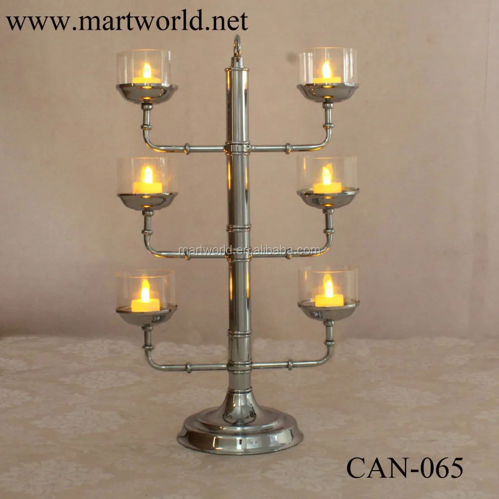 Battery Led Light Candelabra Table Centerpiece Wedding Decoration