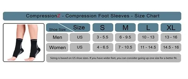 Compressionz Size Chart
