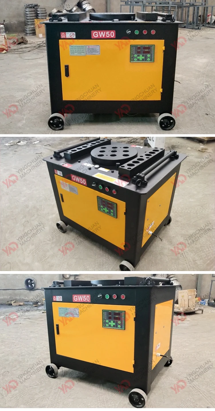 Adjust Angle From 0-360 Degree Durable Iron Bar Bending Machine /Steel Bar Bender Construction Equipment And Tools