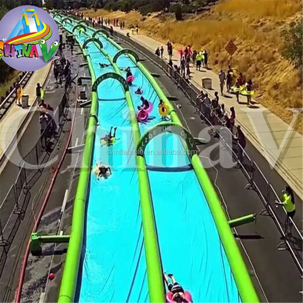 Inflatable Water Slide For Kids And Adults Airtech Inflatable