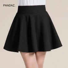 Hot sale Fashion women skirt elastic skirt ladies midi skirt plus size Sexy Pleated skirt of High quality saias envio gratis