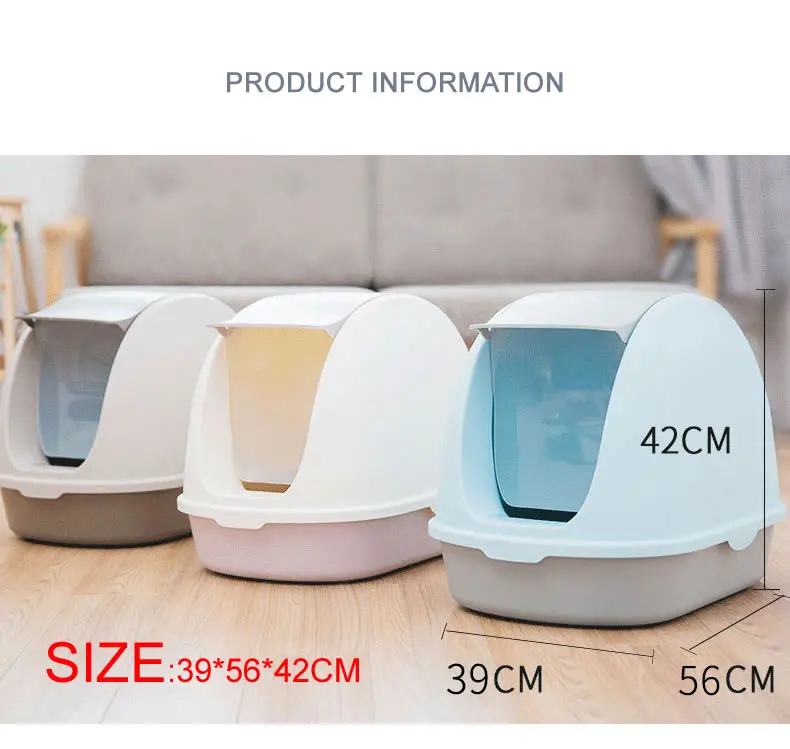 Self Cleaning Cat Litter Tray With Lid Buy Cat Litter Tray Xxl