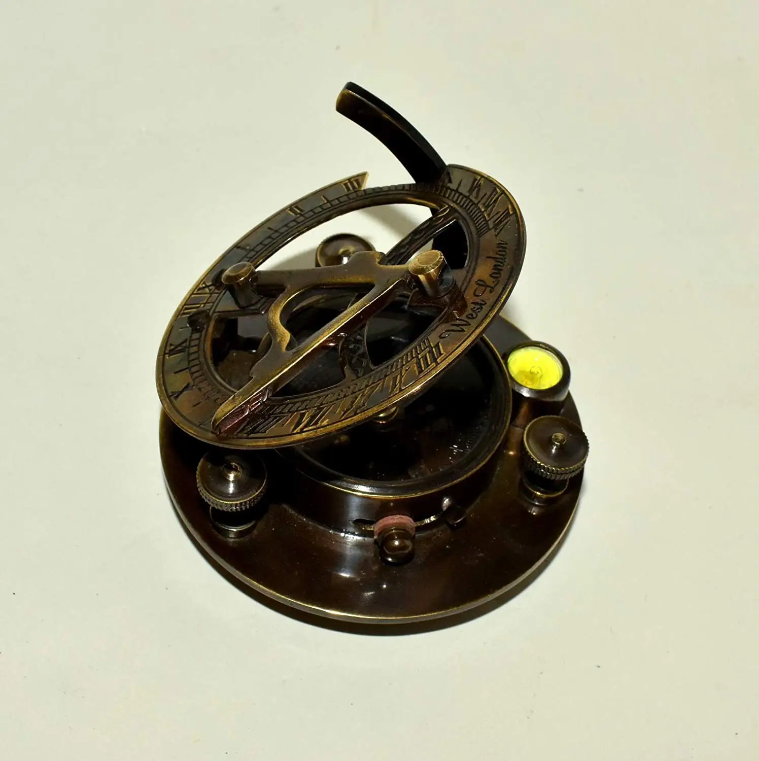 saif.nautical.store NEW ANTIQUE BRASS BRUNTON COMPASS WITH STAND LEVEL VITAGE NAUTICAL COMPASS GIFT