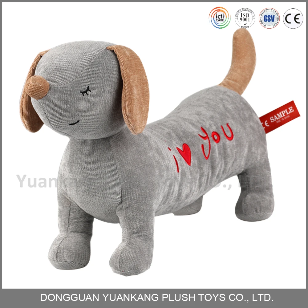 sausage dog plush