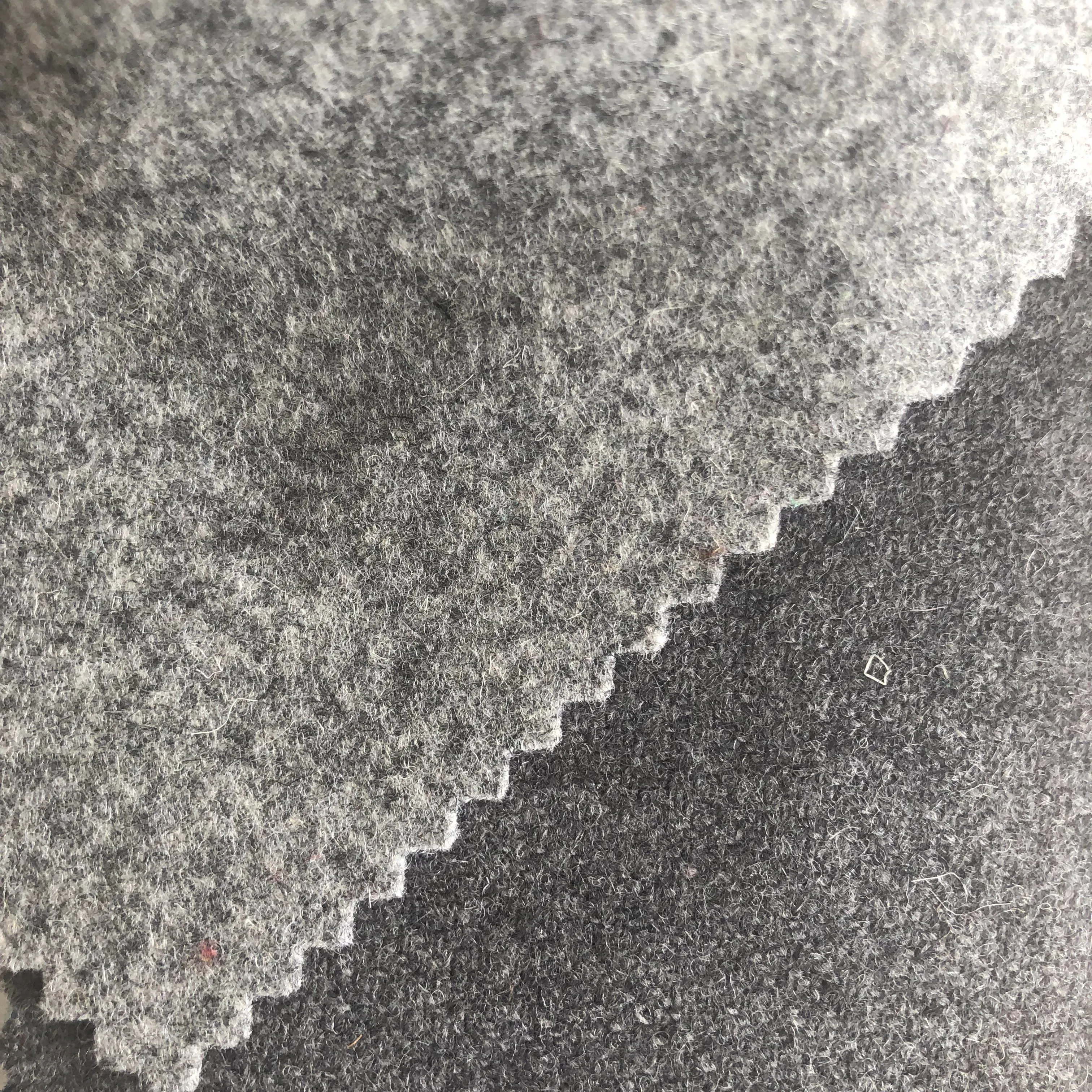 High Quality 100% Felted Wool Upholstery Fabric For Home Textile Sofas ...