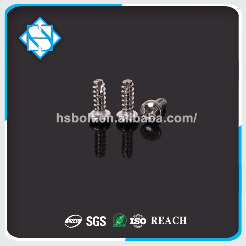 Cross Recessed Binding Head Tapping Screw With 1/4 Cut Buy Screw With