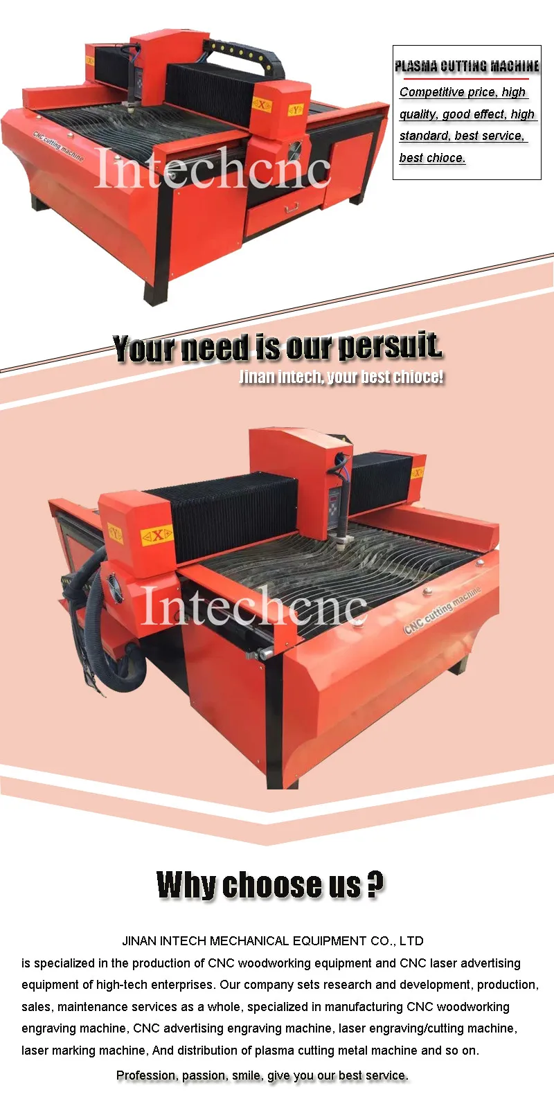 New and surprise 1200*1200mm cnc plasma cutting/low cost cnc plasma cutting machine
