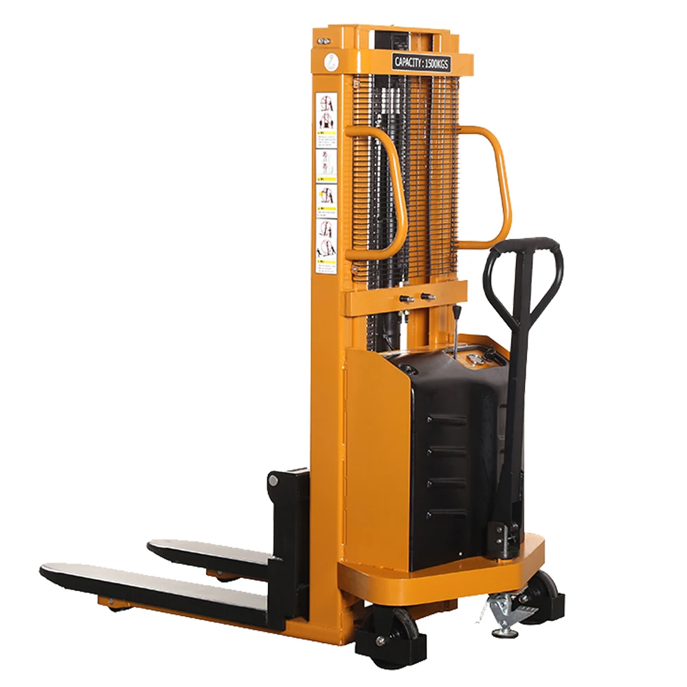 Electric stacker forklift