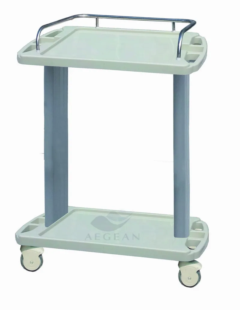 Aglpt001a Stainless Steel Guardrails Nurse Utility Plush Mobile