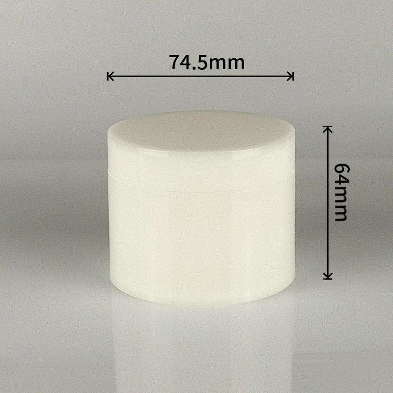 
Wholesale Supplies Round Shaped 150g PP Material Cream Jar Cosmetic Container 