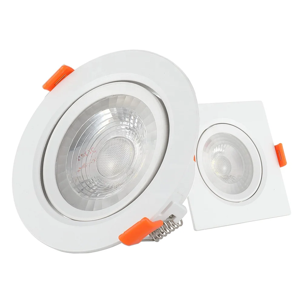 220-240V 3w 5w 7w 9w 12w 30 watt 75mm  80mm cut size cob outdoor surface mounted led downlight