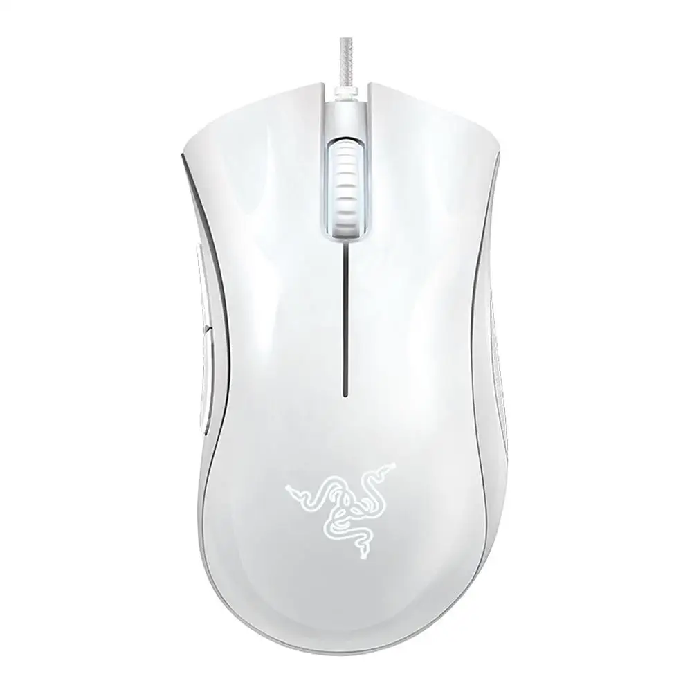 Razer white. Мышь проводная Razer DEATHADDER Essential белый. Razer DEATHADDER Essential USB, White. Razer DEATHADDER белая мышка. Мышка Razer DEATHADDER Essential белая.