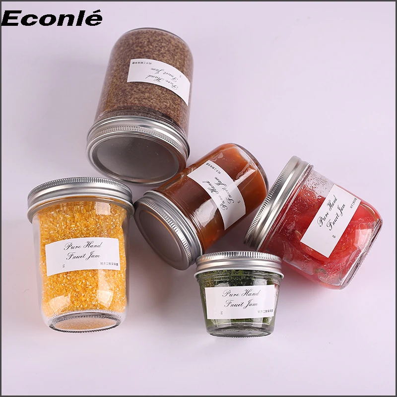 Wholesale Jam Glass Jar With Screw Top Lid 50ml 85 Ml 100 Ml