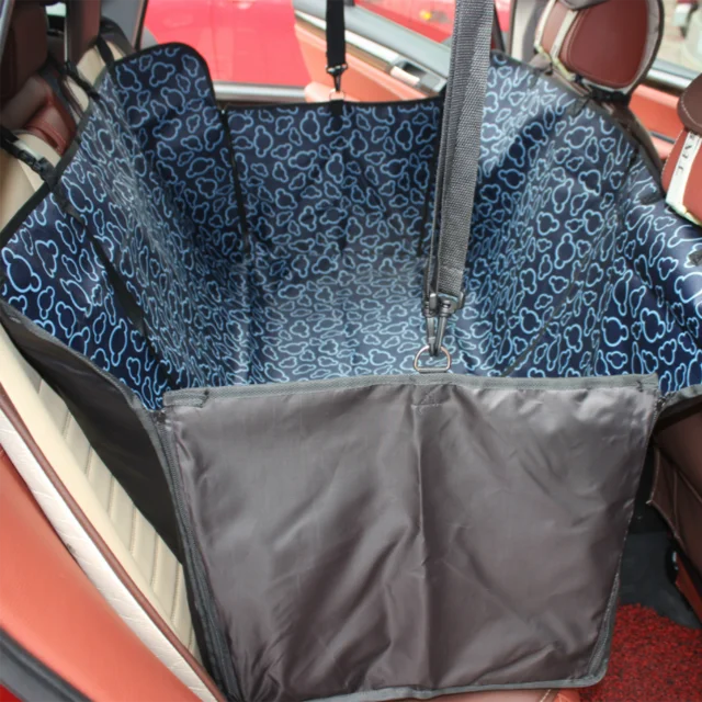 Pet Seat Covers Anti Slip Waterproof Customized 600d Oxford Car Seat Cover For Dog
