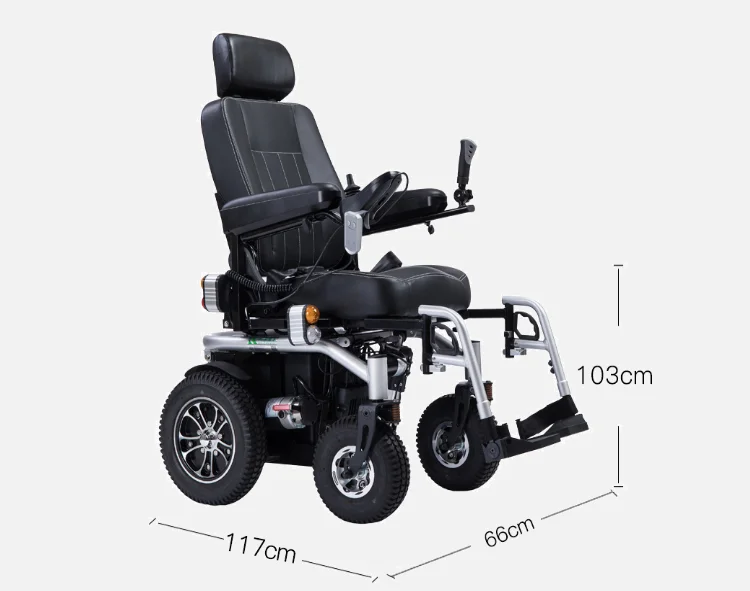 Folding Power Off Road Heavy Duty Quickie Luxury Wheelchair