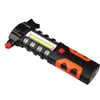 Goldmore3 Multifunctional LED Flashlight And Emergency Escape Tool- Work Light Flashing light, Hammer COB light, Cutting tool