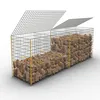 electro galvanized gabion box machine stones to fill gabion