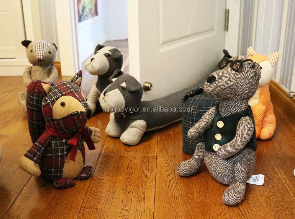 China Stuffed Animal Door Stopper Fabric Door Stop Factory Llama Cute