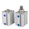 CQ2/CDQ2B/CQ2A/CDQ2A smc standard inner/outer thread with buffer and magnet double action aluminum impact air piston cylinder