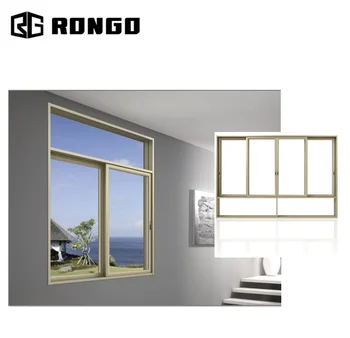 Rongo Factory Price Storefront Building Frameless Glass Windows