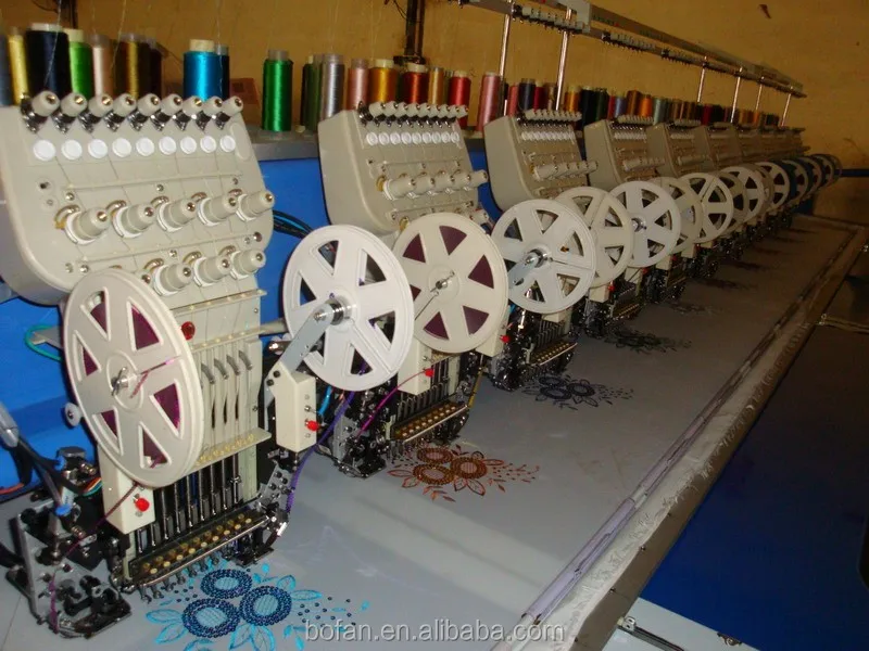 9needles,18heads Sequin Computerized Embroidery Machine For Sale - Buy 