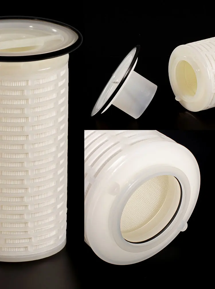 Economical High Flow PP Pleated Filter Cartridge Retrofit Bag Housing For Drinking Water