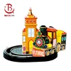 2018 newest coin operated kids train castle track train amusement park train