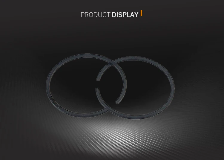 43cc/52cc Durable Gasoline Brush Cutter Spare Parts Piston Ring for CG430/520 Grass Trimmer